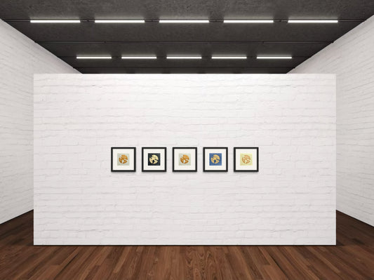 Golden Hummingbird - 8"