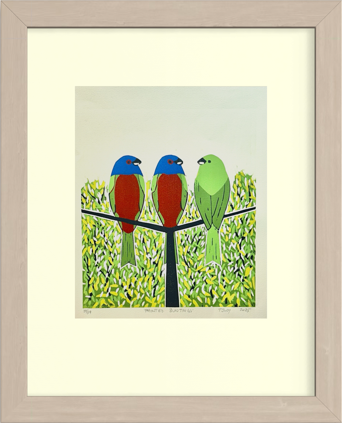 Painted Buntings