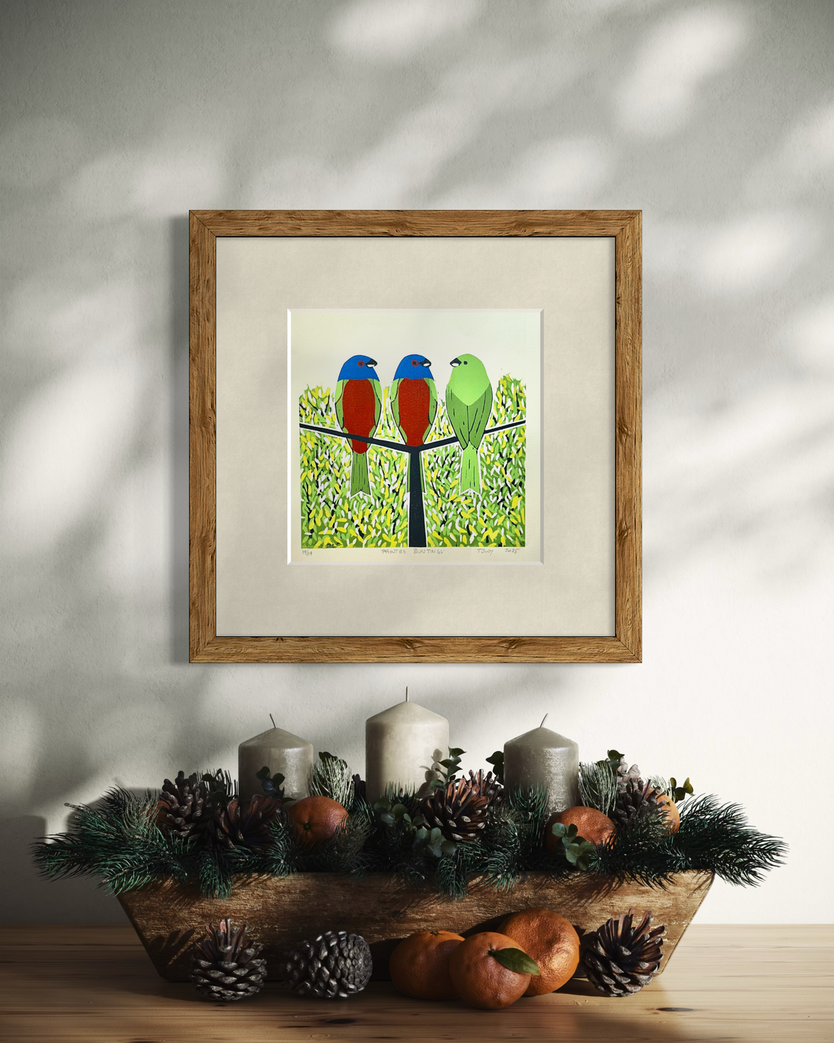 Painted Buntings