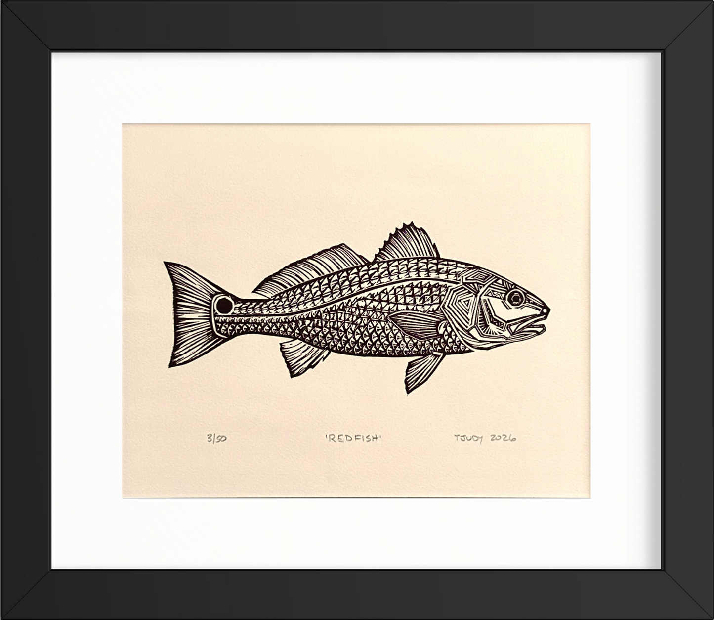 Redfish - Rives paper
