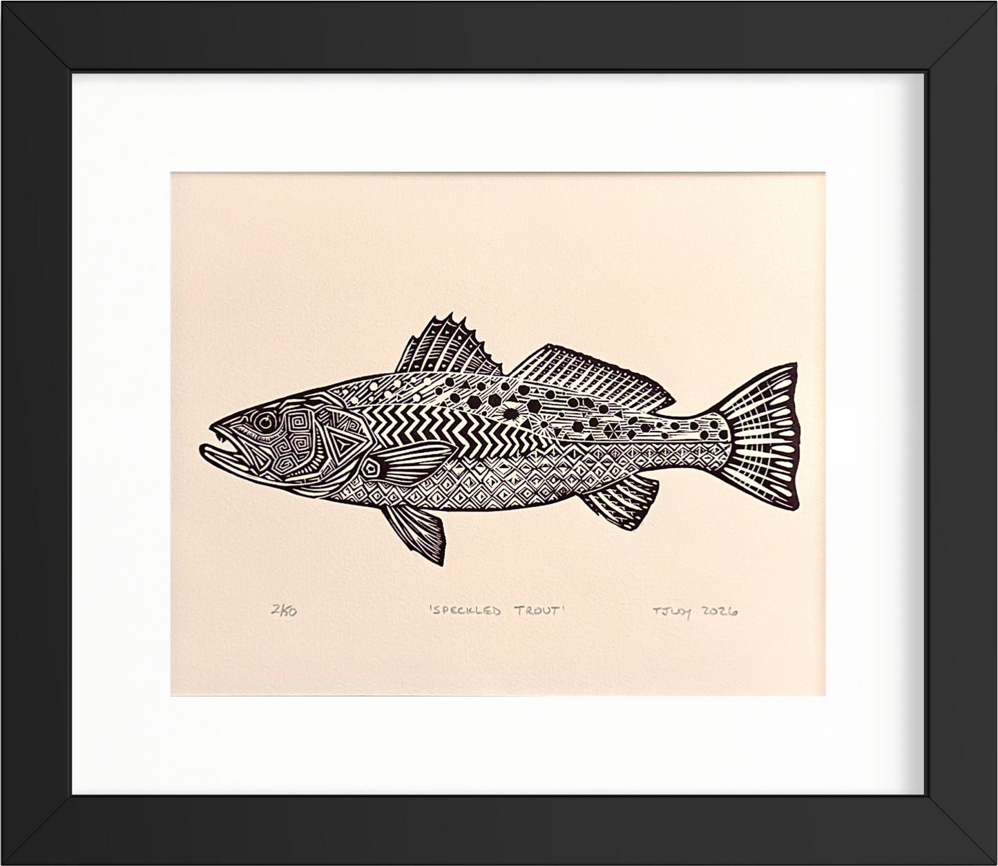 Speckled Trout - Rives paper